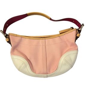 COACH light pink purse